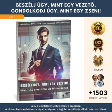 Beszélj úgy, mint egy vezető, gondolkodj úgy, mint egy zseni: Kommunikálj okosabban, gyorsabban és erőteljesebben + BÓNUSZOK