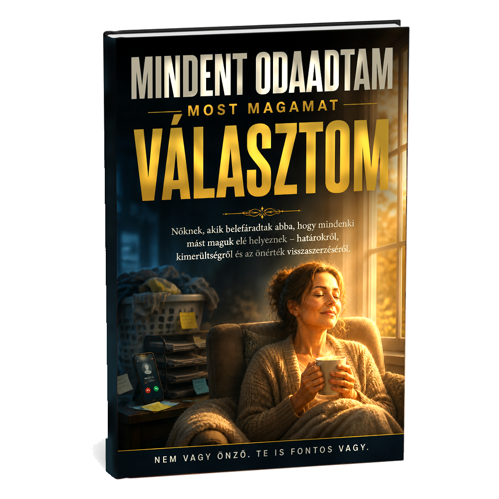 Mindent odaadtam, most magamat választom