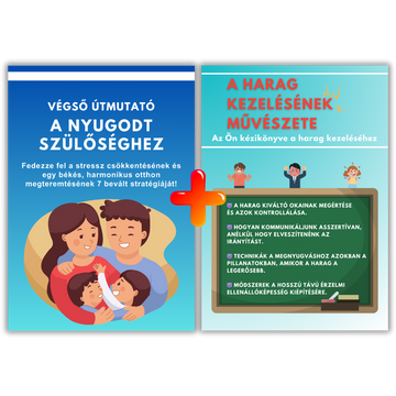 🟡 A „Nyugodt Szülőség” bestseller útmutató & „A Dühkezelés Művészete” (PDF)