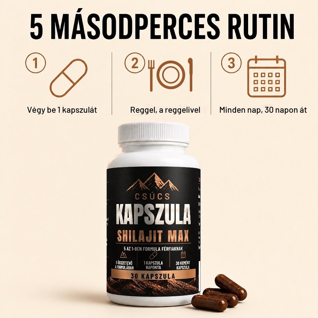 5 másodperces rutin